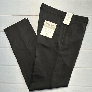 NWT - Kenneth Cole Reaction Slim Fit Stretch Gabardine Dress Pants - 32 X 32